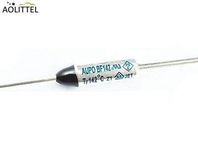 Aupo Thermal Cutoff Fuse Tf V A Bf X Axial Leaded Metal