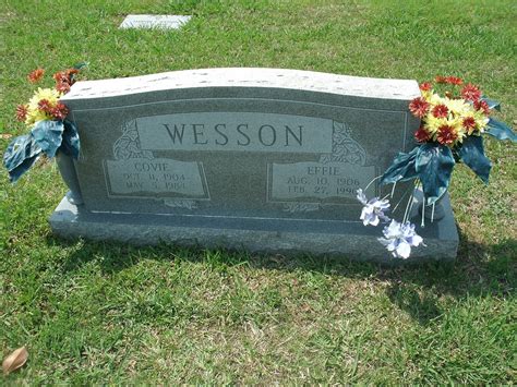 William Covie Wesson M Morial Find A Grave