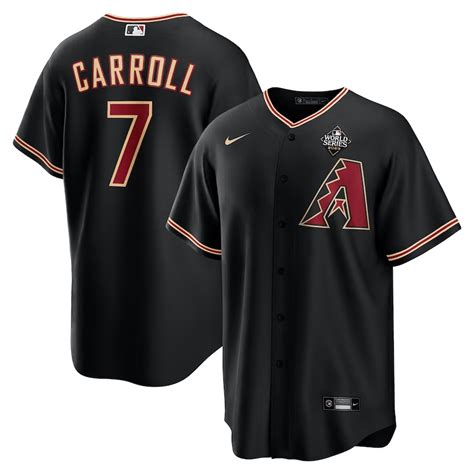 Corbin Carroll Arizona Diamondbacks World Series Patch Cool Base