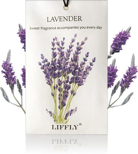 Paquete De Sobres Perfumados De Lavanda Para Cajones Y Armarios