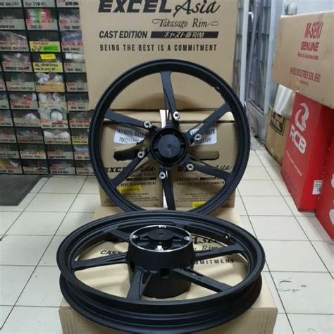 Sport Rim 6l Rs150 Excel Asia Takasago Rim Rs150 160185×17 Shopee