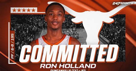 Five-star forward Ron Holland chooses Texas