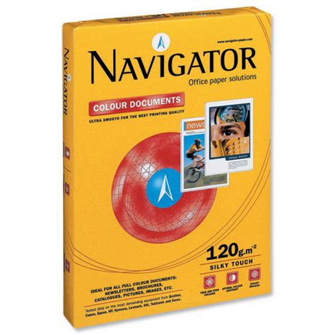 Navigator Colour Documents A4 Paper 120gsm Pack Of 250 Nava4120 Uk