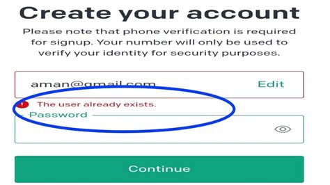 The User Already Exists ChatGPT ChatGPT Fix The User Already Exists