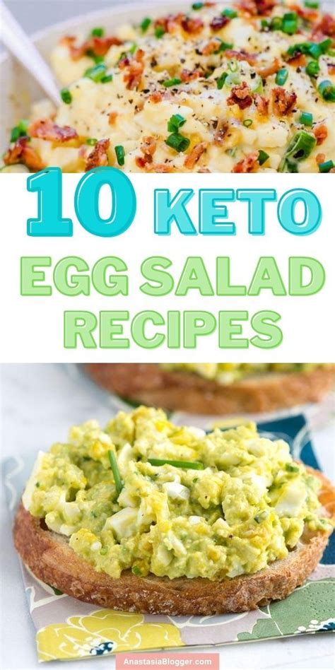 10 Keto Egg Salad Recipes Easy Low Carb Salad For Keto Diet Recipe Egg Salad Recipe Easy