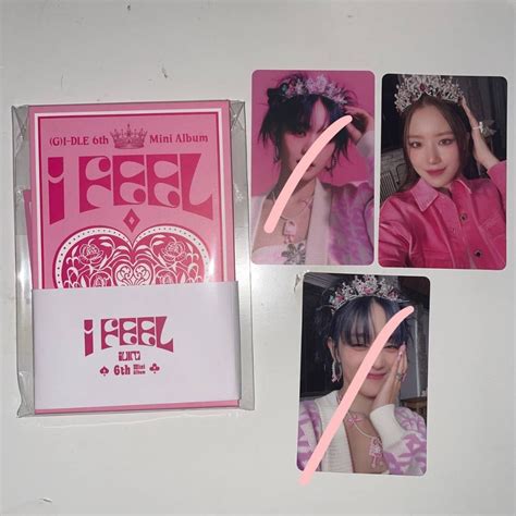 Wts Gidle Shuhua Queencard Poca Pc Hobbies Toys Memorabilia