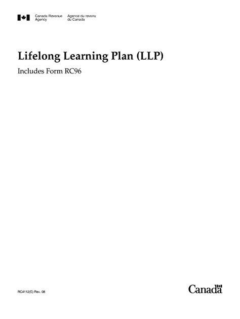 Fillable Online Lifelong Learning Plan LLP Fax Email Print PdfFiller