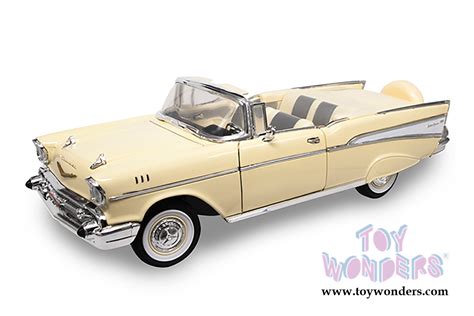 1957 Chevrolet Bel Air Convertible By Lucky 118 Scale Diecast Model