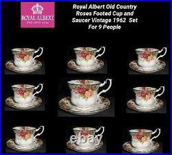 Vintage Royal Albert Old Country Rose Cup Saucer Piece Set