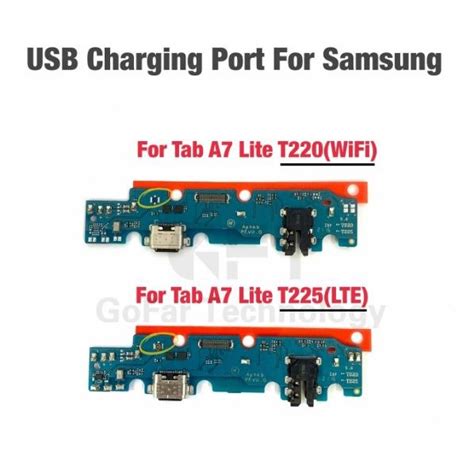 For Samsung Galaxy Tab A7 Lite SM-T225 SM-T220 T220 T225 Charging Port ...