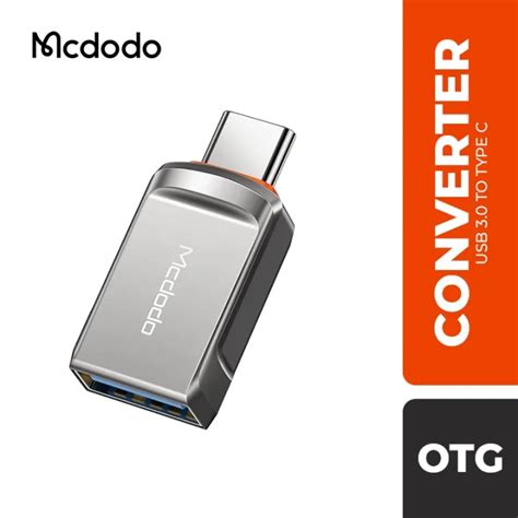 Mcdodo Ot Usb To Usb Type C Adapter Otg Lazada Ph