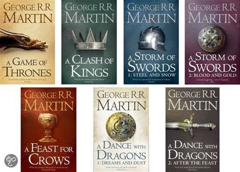 George R R Martins A Game Of Thrones 5 Book Boxed Set Song Of Ice