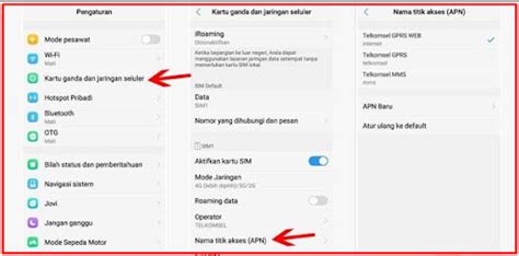 Cara Setting Apn Telkomsel G G Paling Mudah Kumpulan Bokeh