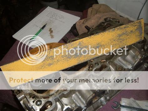 how to clean head gasket surface