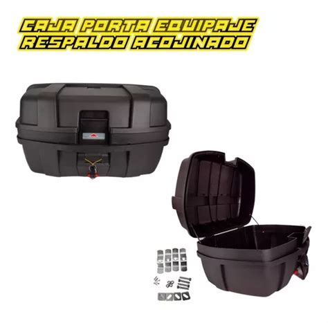 Caja Porta Equipaje Con Capacidad 42l Motonetas Y Motos Trab