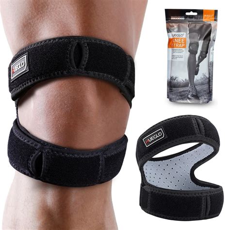 Amazon HUEGLO Patellar Tendon Support Strap Women Men Knee Brace