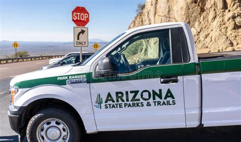 Arizona State Parks And Trails Park Ranger Vehicle Editorial Image