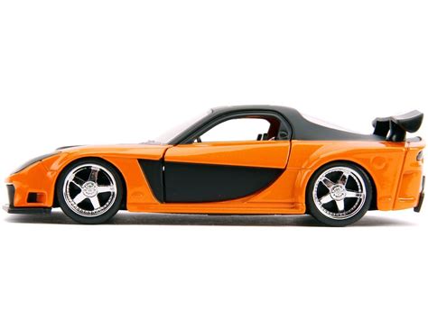 HAN'S MAZDA RX-7 RHD ORANGE "FAST & FURIOUS" 1/32 DIECAST MODEL CAR ...