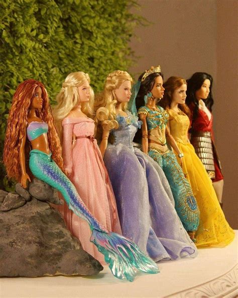 Disneys Live Action Princesses Dolls 😍 ️ 📷 Gutocollector Film