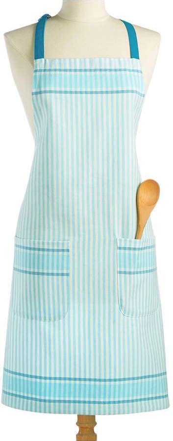 Martha Stewart Collection Jacquard Striped Apron, Created for Macy's | Striped apron, Apron ...