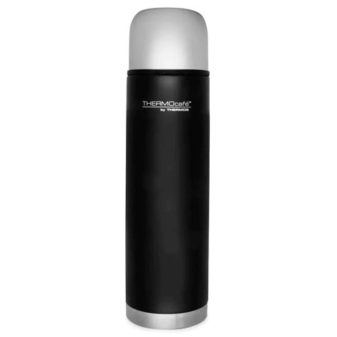 Thermos Duravac Vacuum Insulated Slimline Flask L Black Thermos