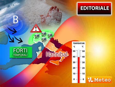 Meteo editoriale di lunedì 23 maggio tornano forti temporali al nord