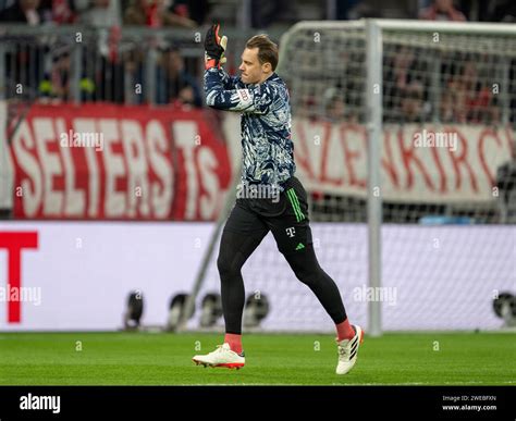 Muenchen Deutschland 24th Jan 2024 Manuel Neuer Fc Bayern