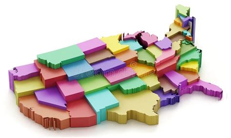 Map Of Usa With State Borders And Names United States Map