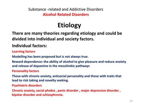 PPT Substance Related And Addictive Disorders PowerPoint