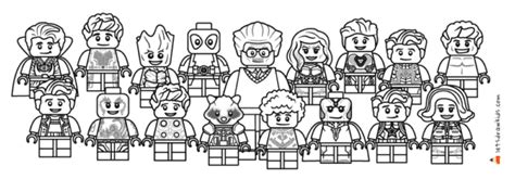 Desenhos De Lego Para Colorir Imprima Gr Tis