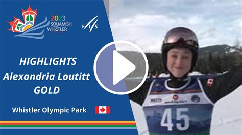 Alexandria Loutitt Wins Gold At Fis Nordic Jr World Championships