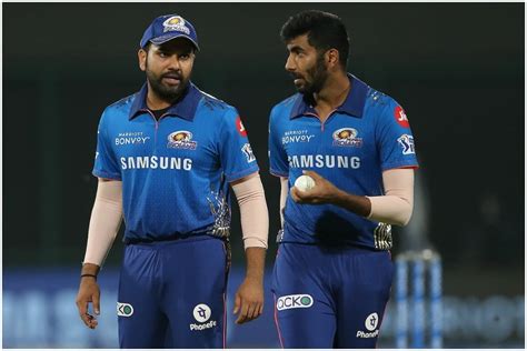 IPL 2021 Mumbai Indians Rohit Sharma Flies Into UAE With Jasprit