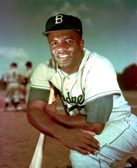 Jackie Robinson Took The Field On April Wearing A Brooklyn