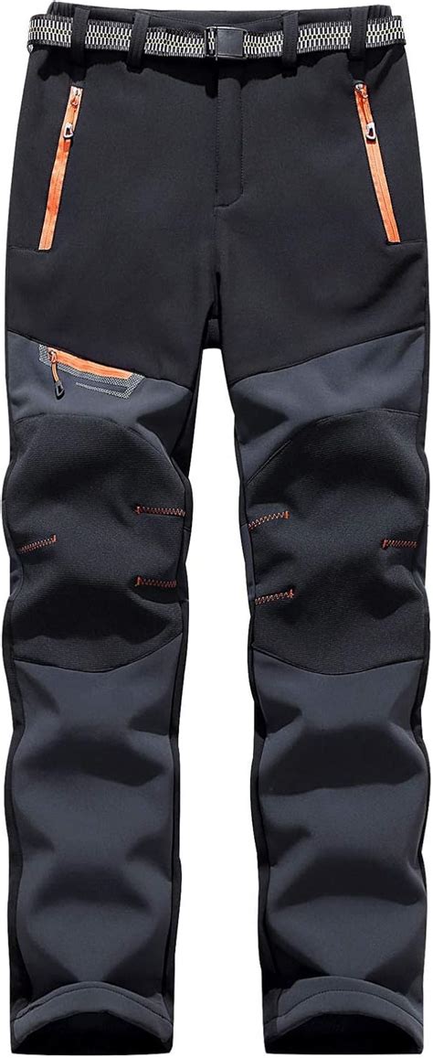 foreverH Pantalon de randonnée pour homme En softshell Imperméable