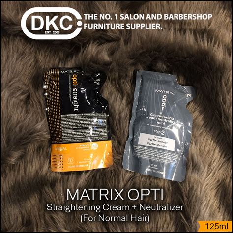 Matrix Opti Straight Rebond Set For Normal Hair Ml Each Lazada Ph