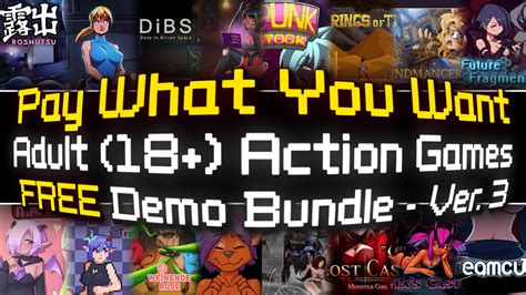 Pay What You Want Adult 18 Action Games Demo Bundle 3 By Hentaiwriter And 16 Others