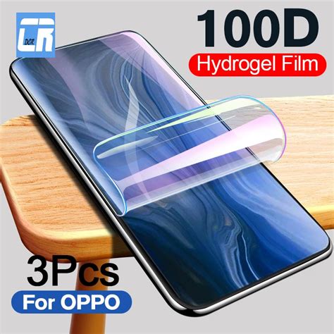 Pcs Screen Protector Hydrogel Film For Oppo Reno A A K