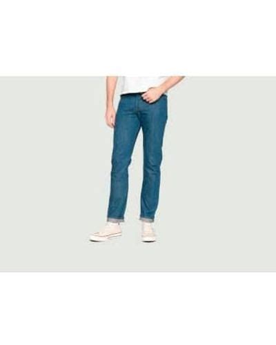 Blue Naked Famous Jeans For Men Lyst