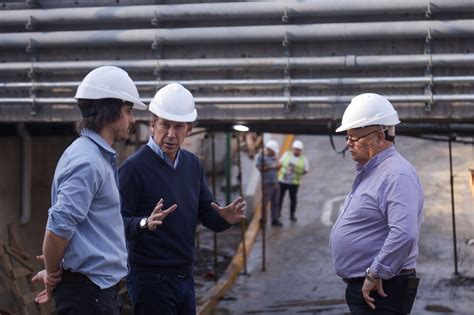 Gustavo Posse supervisó la última etapa del nuevo túnel Almirante Brown