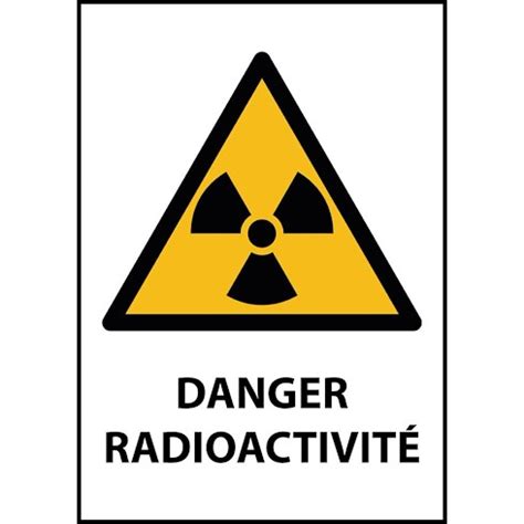 Panneau Iso En Danger Radioactivit W