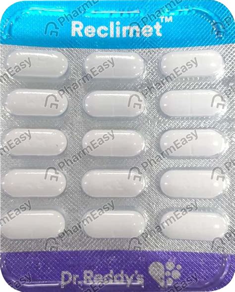 Reclimet Strip Of 15 Tablets Uses Side Effects Price Dosage