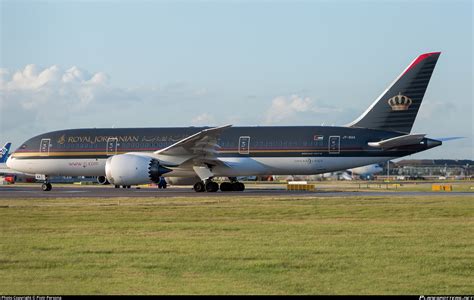 Jy Baa Royal Jordanian Boeing Dreamliner Photo By Piotr Persona