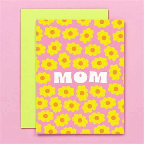 Card For Mom Etsy