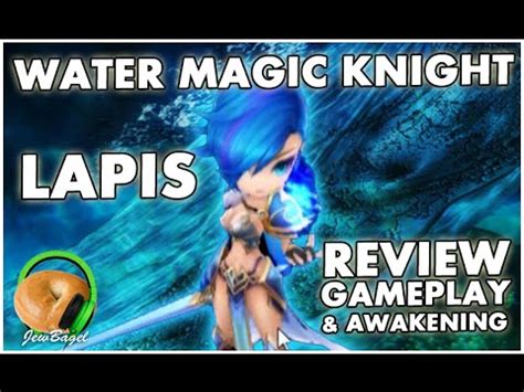 Summoners War Lapis The Water Magic Knight First Look Review