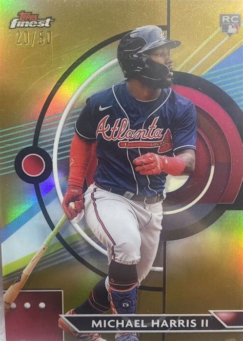 Michael Harris Ii Topps Finest Gold Refractor Price Guide