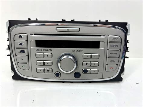 Radio Ford Focus Mk2 Lift C Max 6000CD KOD 8M5T 18C815 AA KW2000 FORD