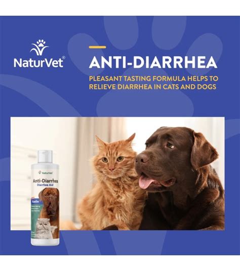 Naturvet Anti Diarrhea Liquid For Dog And Cat 8 Oz Wilco Farm Stores