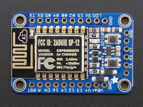 Adafruit HUZZAH ESP8266 Breakout 台灣物聯科技 TaiwanIOT Studio