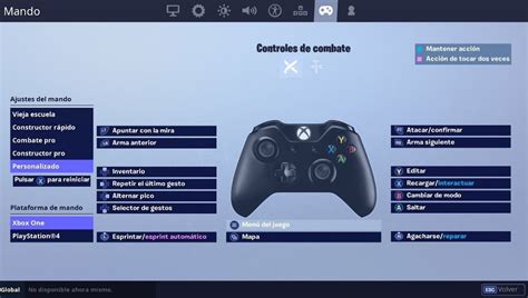 Controles De Fortnite Para Xbox