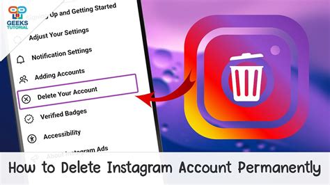 How To Delete Instagram Account Permanently New And Easy